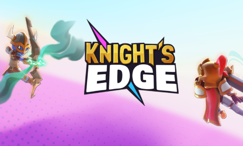 The mobile game Knight's Edge: a 3v3 dungeon race